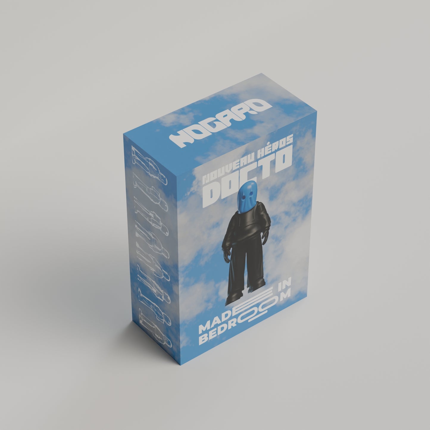 Porte clé Docto bleu