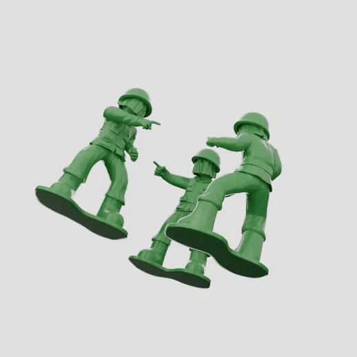 Figurine "Les Triplés"