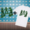Figurine "Les Triplés" + T-shirt "Les Triplés"